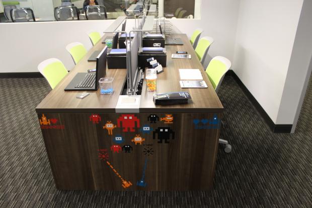 Semi-private pods at Regus in Chelsea. Photo credit: undefined